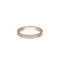 14k Rose Gold Love Ring/Small