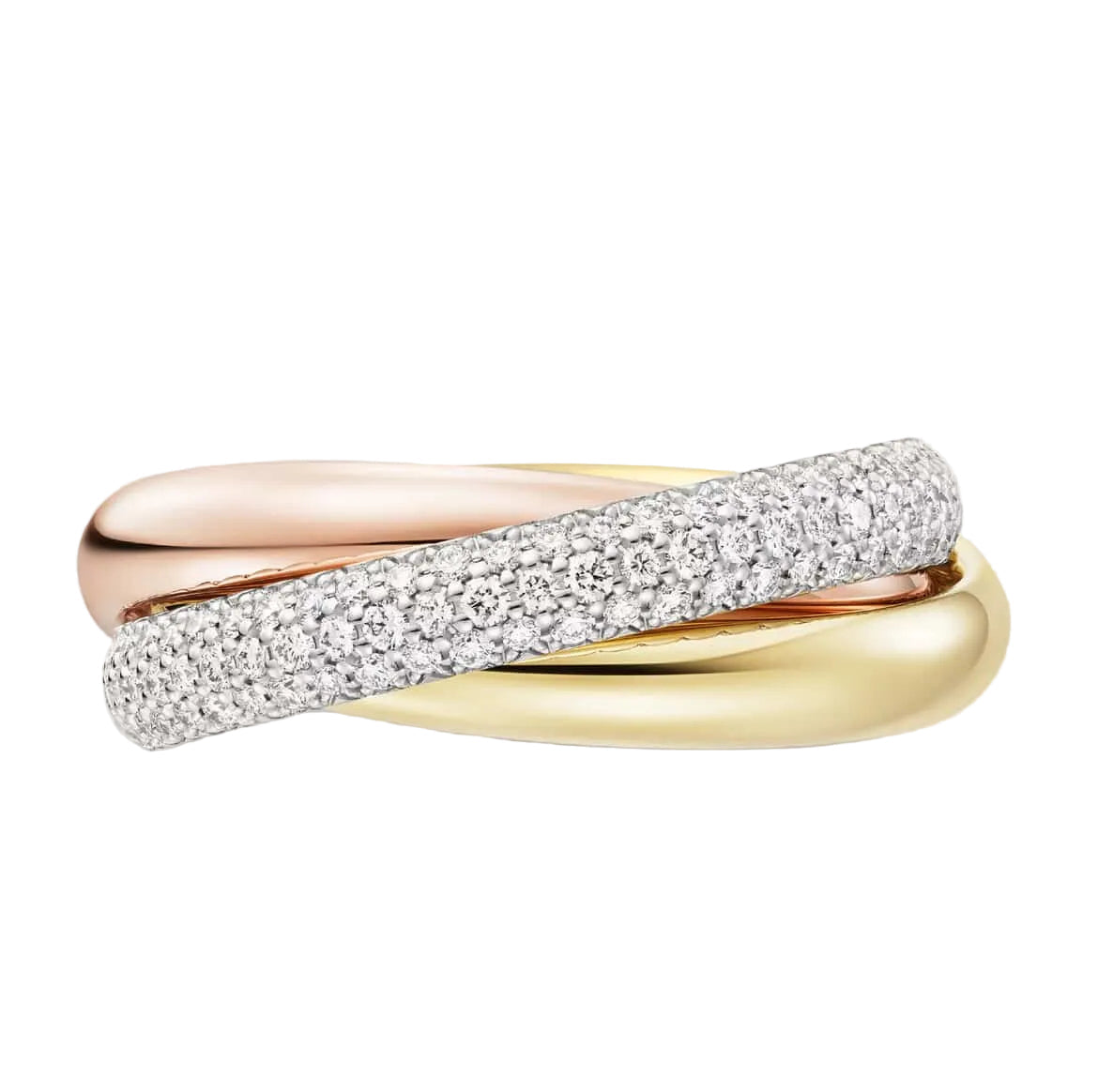 14ct Trintiny Double Ring
