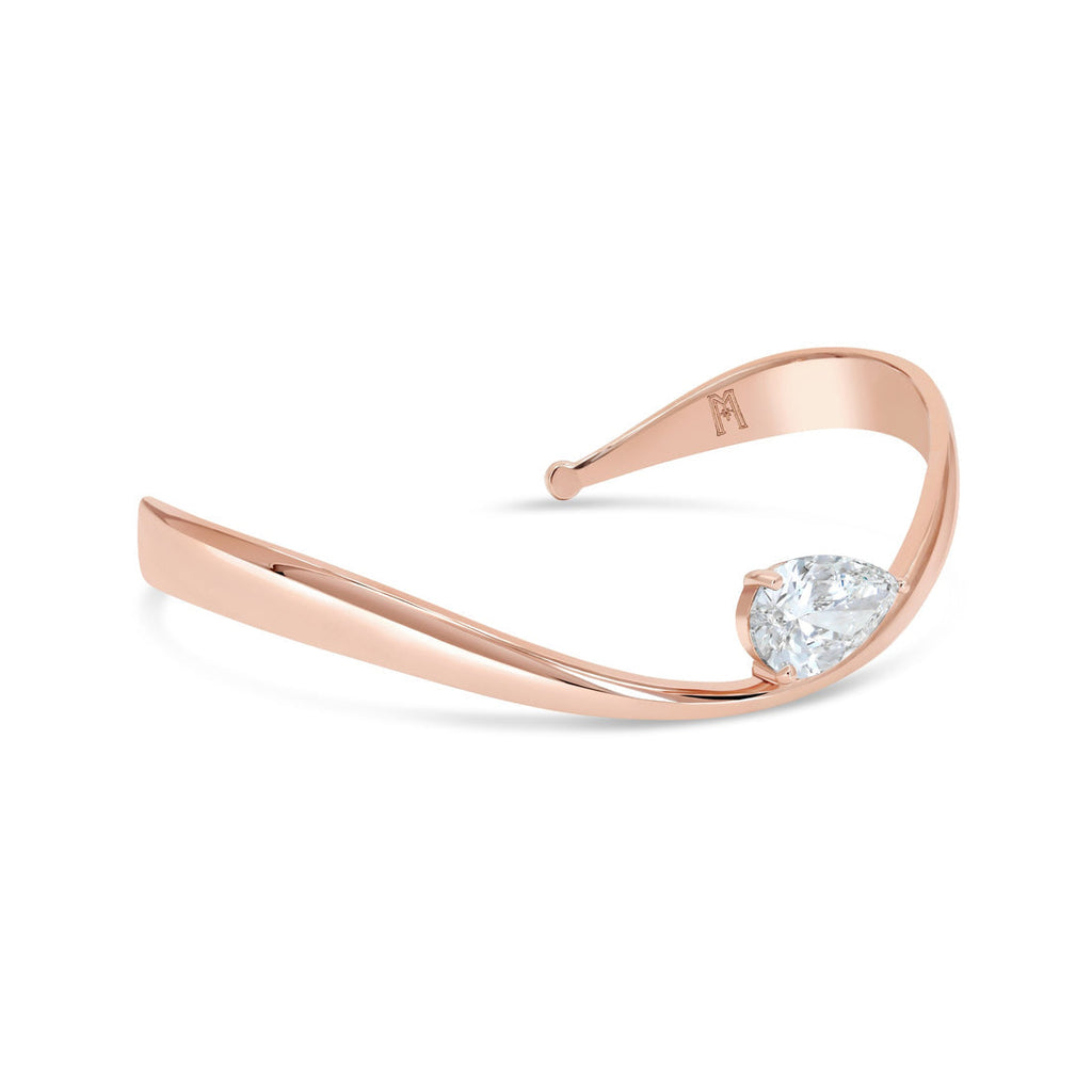 14ct Gold Wave Bracelet