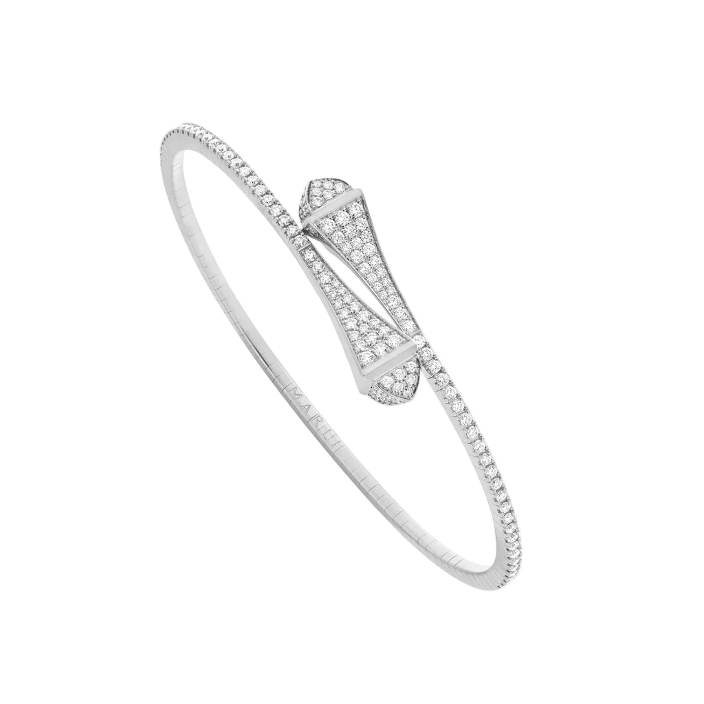 14ct White Gold Cleo Bracelet/Medium