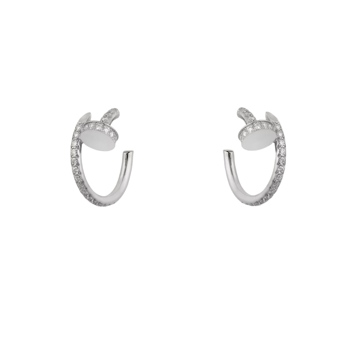 14ct Gold Nail Earrings