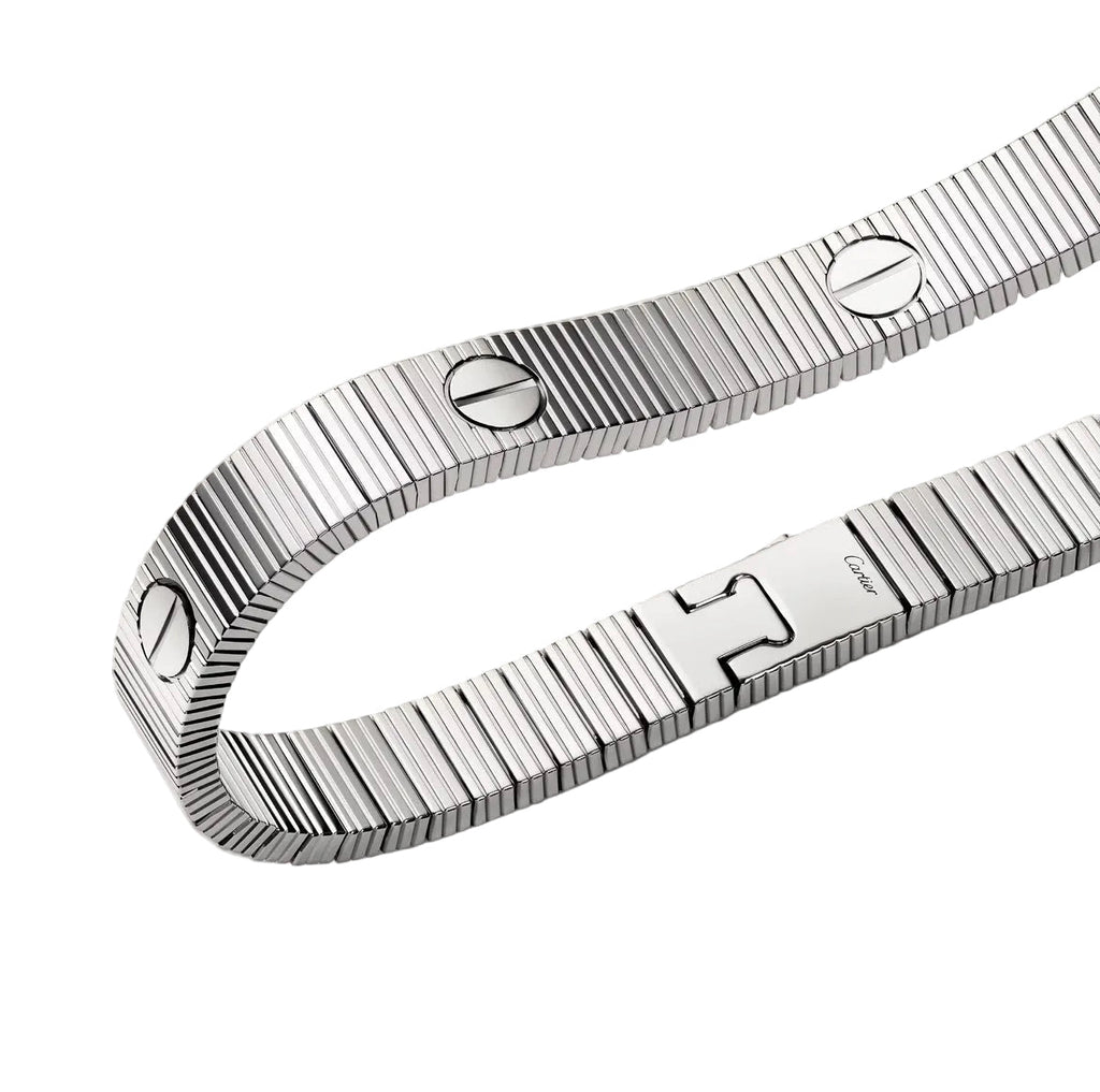 14k White Gold Unlimited Golden Love Bracelet