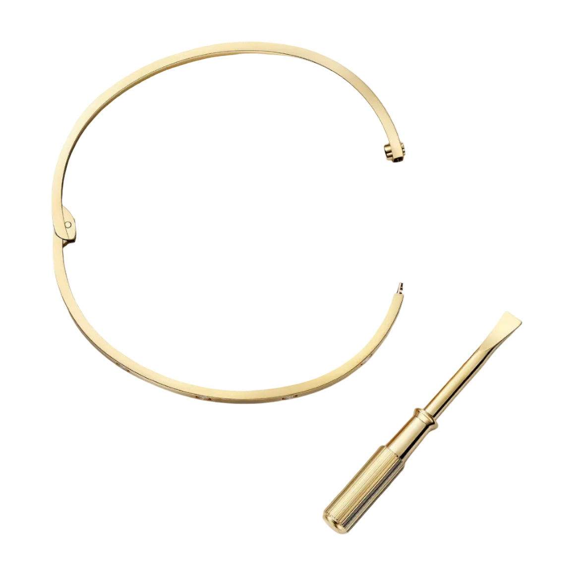14k Yellow Gold Love Bracelet/Small