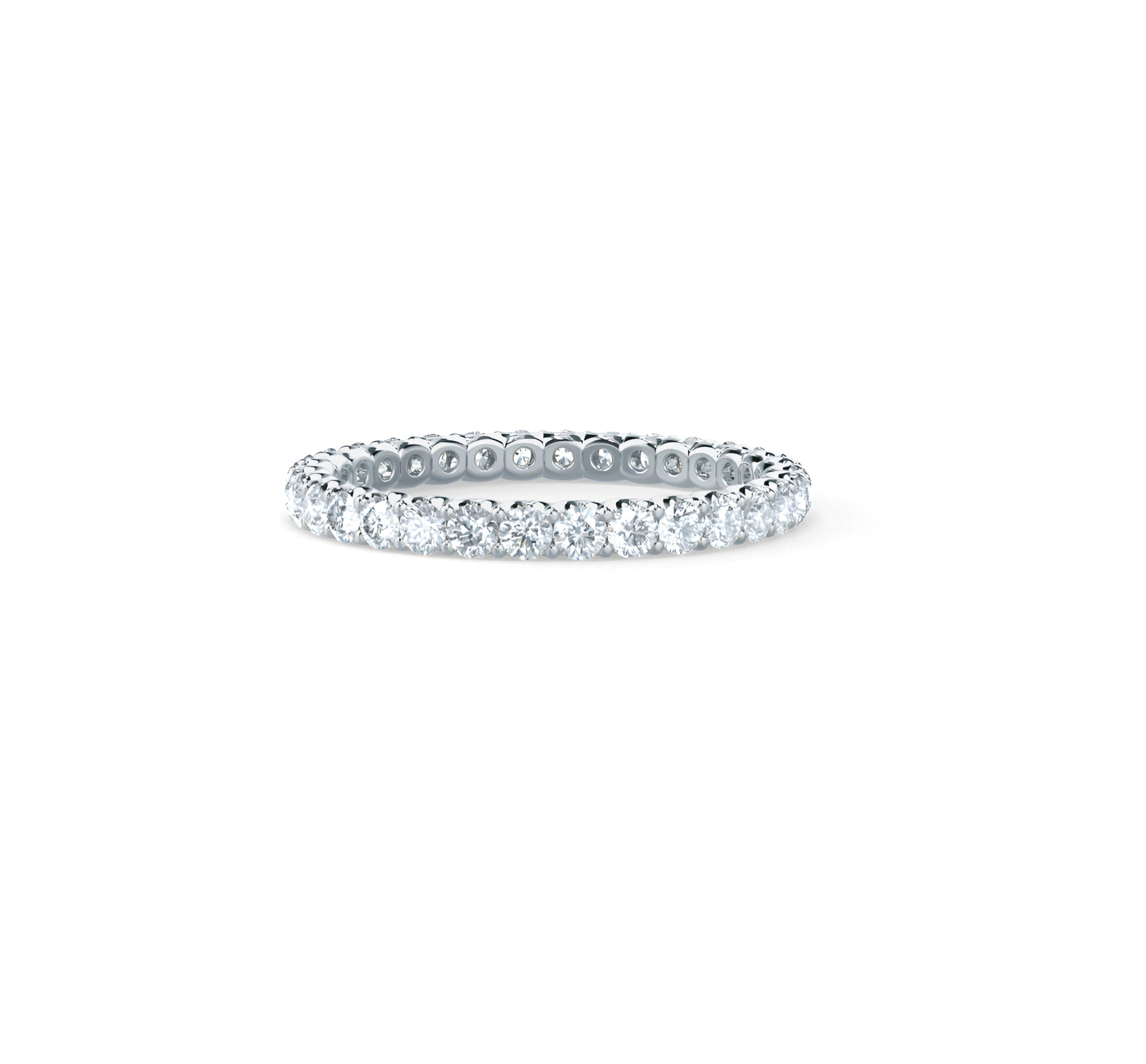 14ct Gold Moissanite Ring