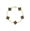 14ct Clover Charm Bracelet