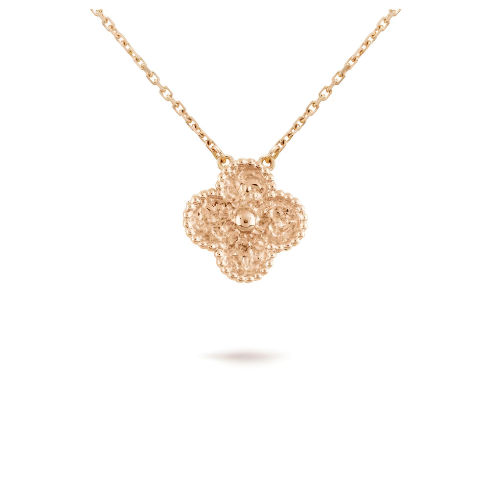 14ct Clover Charm Pendant